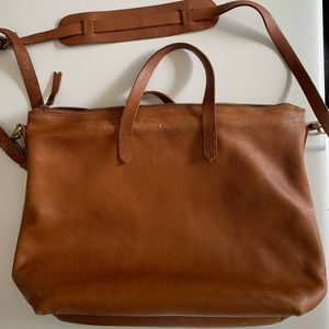 Madewell zip-top transport crossbody